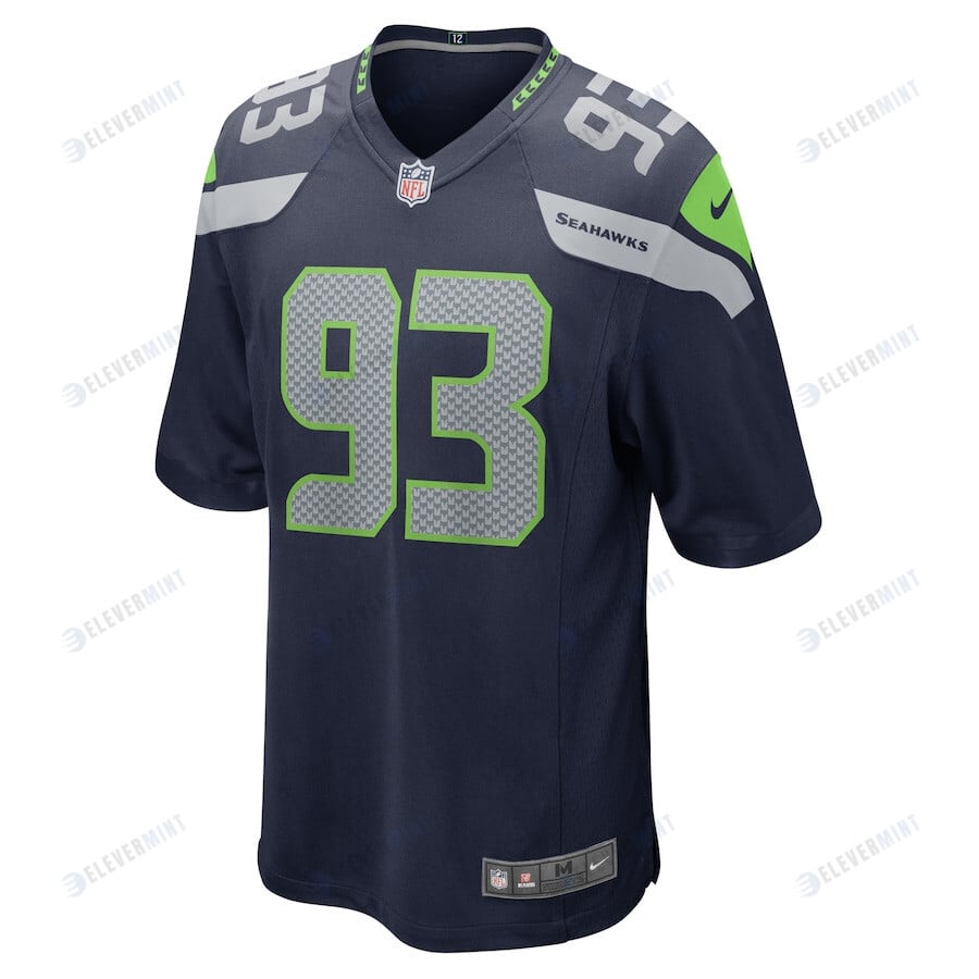 Cameron Young 93 Seattle Seahawks Men Game Jersey - College Navy