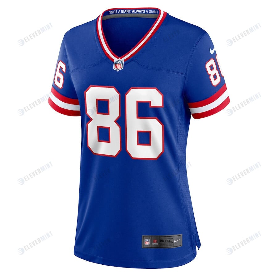 Darius Slayton 86 New York Giants Women Classic Game Jersey - Royal