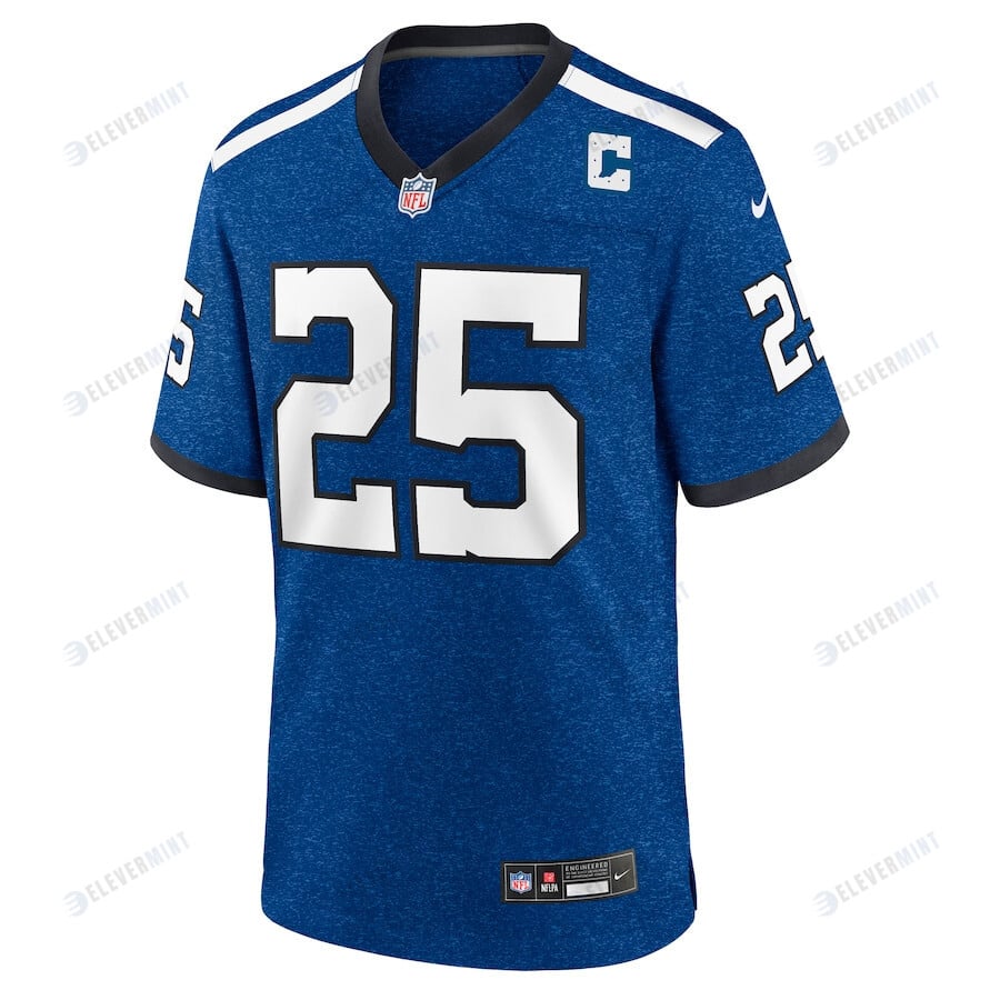 Rodney Thomas II 25 Indianapolis Colts Indiana Nights Alternate Game Men Jersey - Royal
