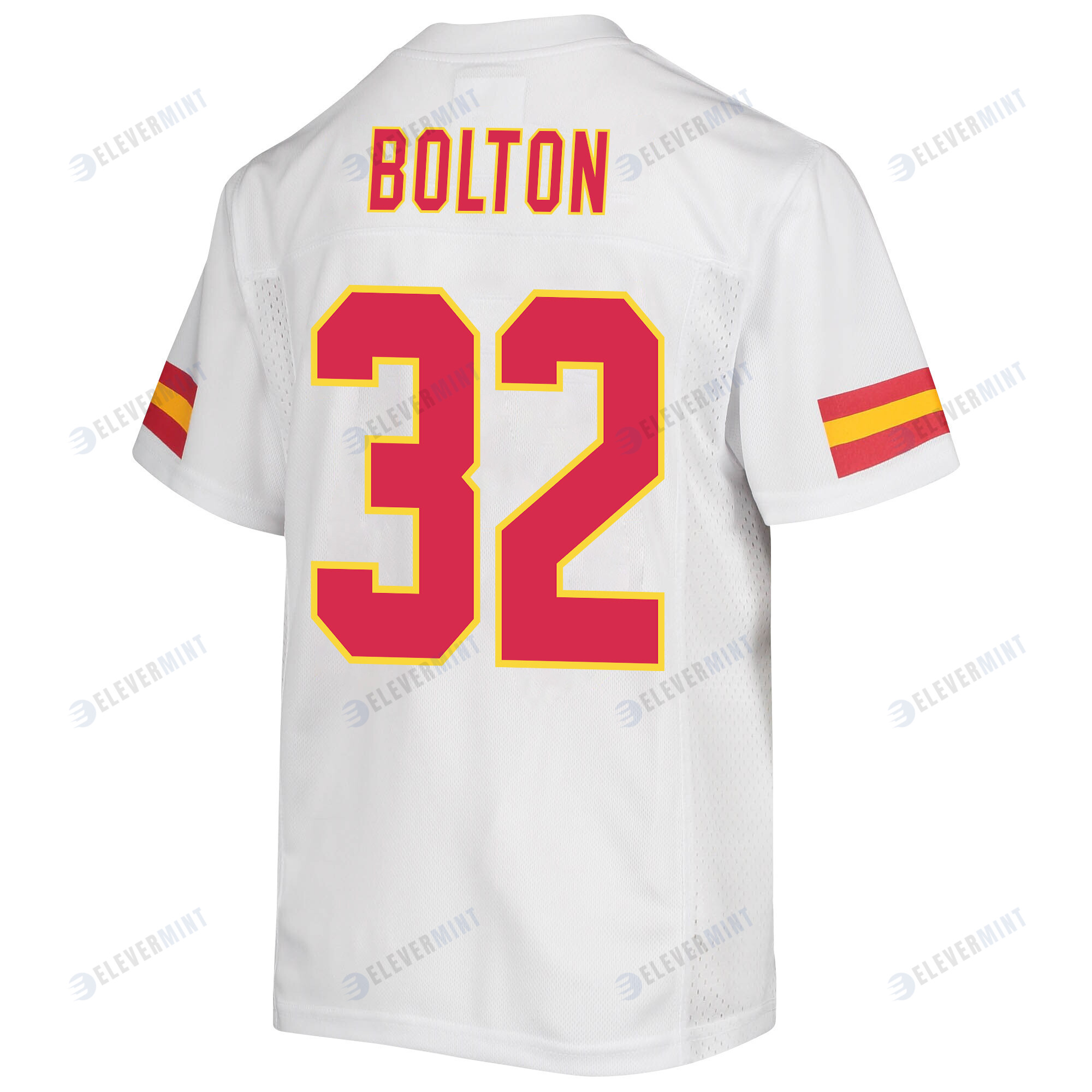 Nick Bolton 32 Kansas City Chiefs Super Bowl LVII Champions 3 Stars Youth Game Jersey - White