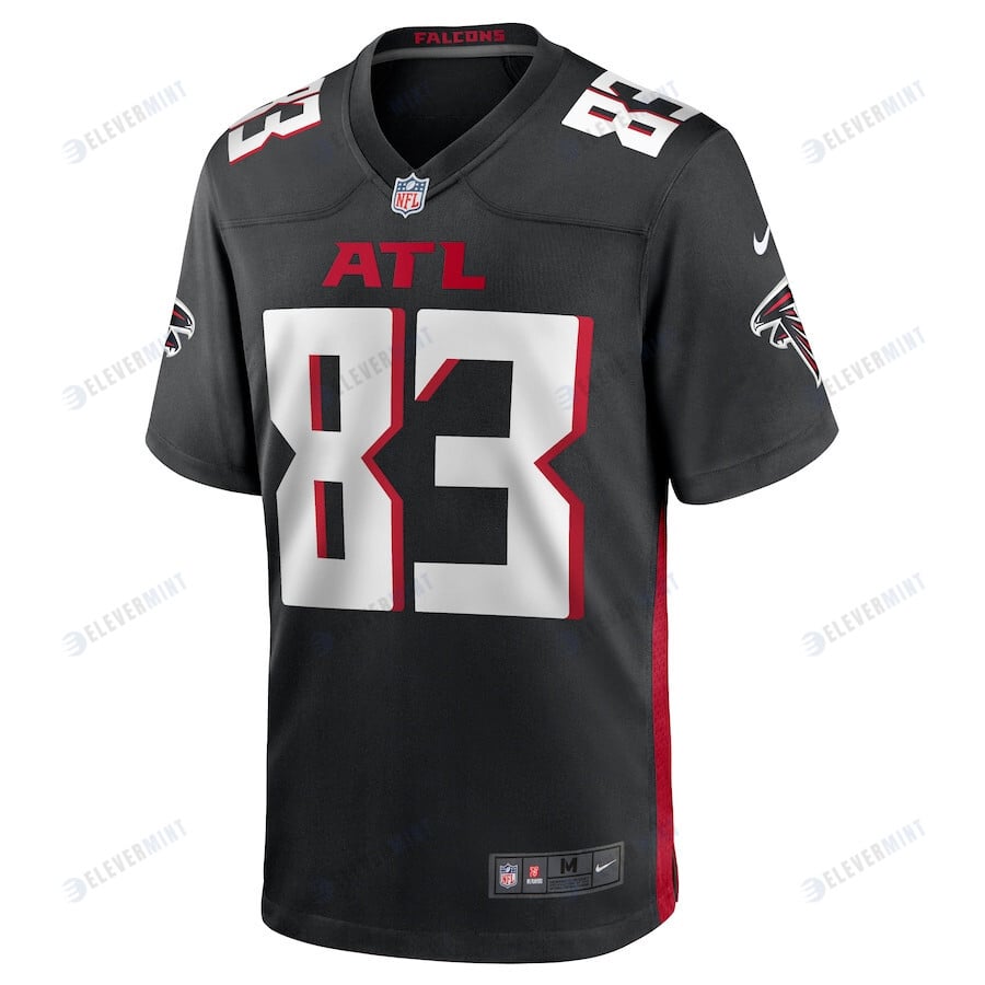Russell Gage 83 Atlanta Falcons Men's Game Jersey - Black