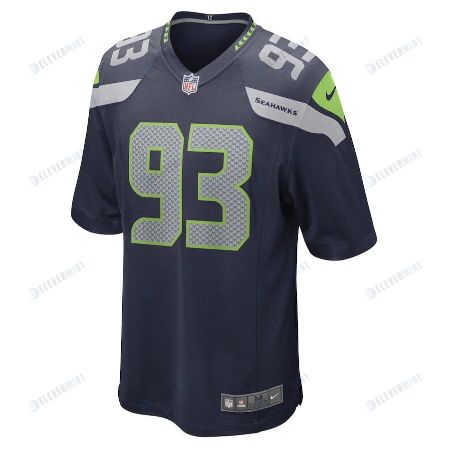 Shelby Harris Seattle Seahawks Game Player Jersey - College Navy