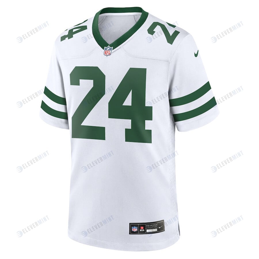 Darrelle Revis 24 New York Jets Legacy Retired Game Men Jersey - White