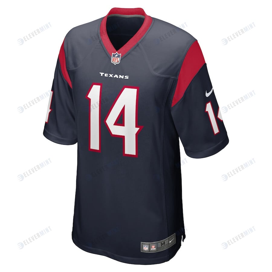 Lance McCutcheon 14 Houston Texans Men Team Game Jersey - Navy
