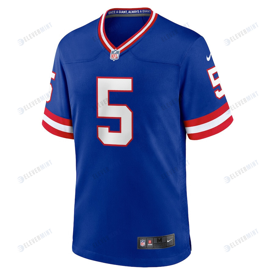 Kayvon Thibodeaux 5 New York Giants Classic Player Game Jersey - Royal