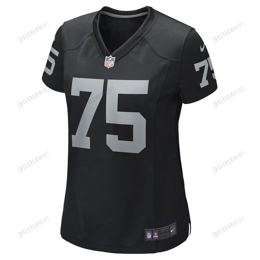 Howie Long 75 Las Vegas Raiders Women Game Retired Jersey - Black