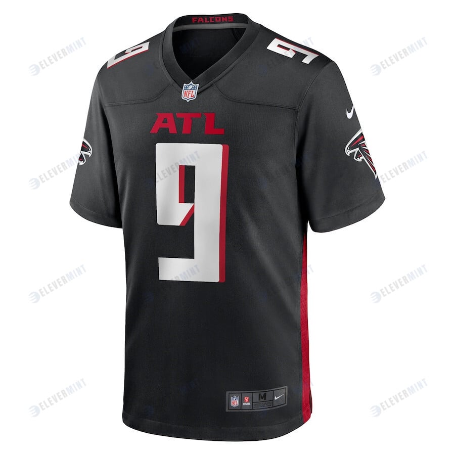 Desmond Ridder 9 Atlanta Falcons Men's Game Jersey - Black