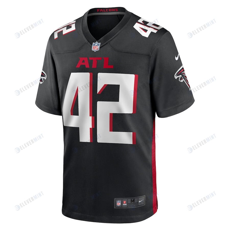 Godwin Igwebuike 42 Atlanta Falcons Men Game Jersey - Black