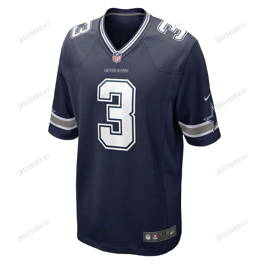 Brandin Cooks 3 Dallas Cowboys Game Men Jersey - Navy