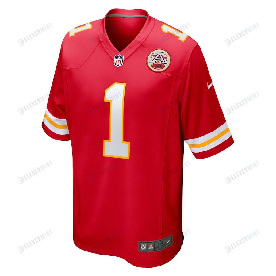Trent McDuffie 1 Kansas City Chiefs 2022 Draft First Round Pick Game Jersey In Red