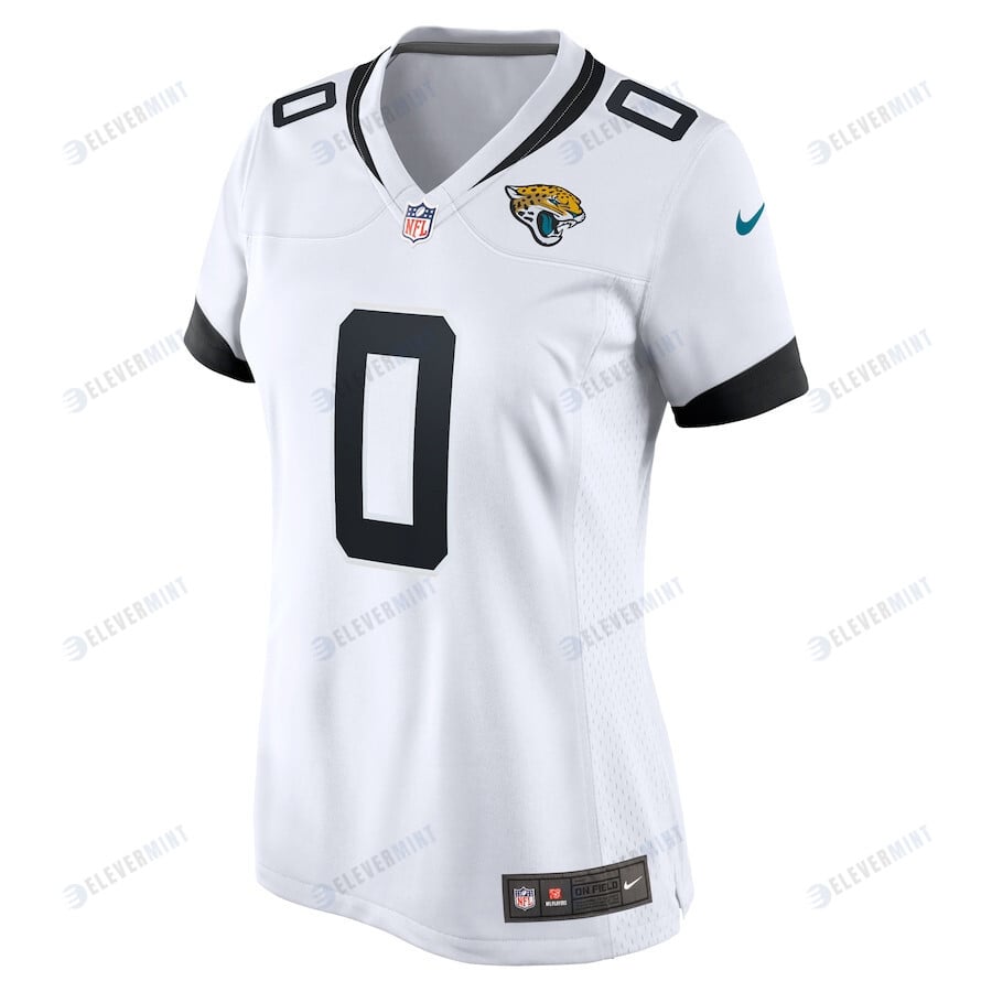 Calvin Ridley 0 Jacksonville Jaguars Women's Game Jersey - White