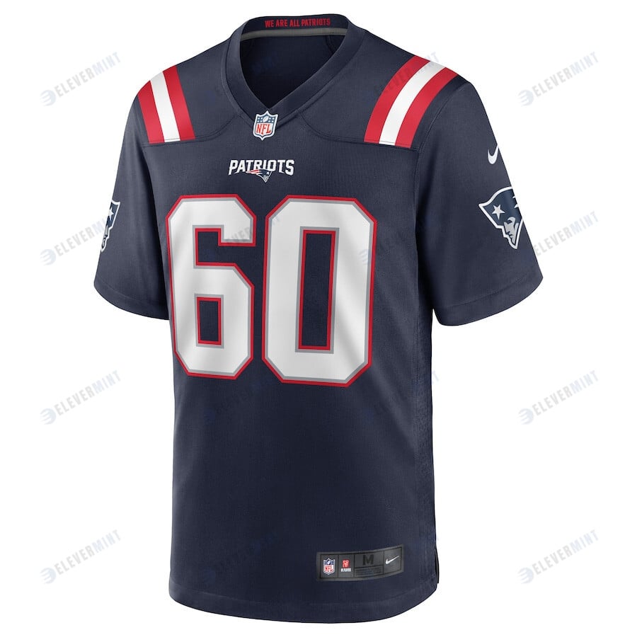 David Andrews 60 New England Patriots Men Game Jersey - Navy