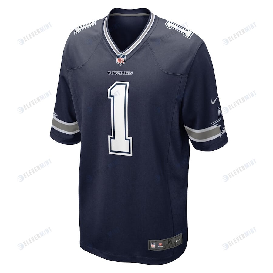Number 1 Dad Dallas Cowboys Game Men Jersey - Navy