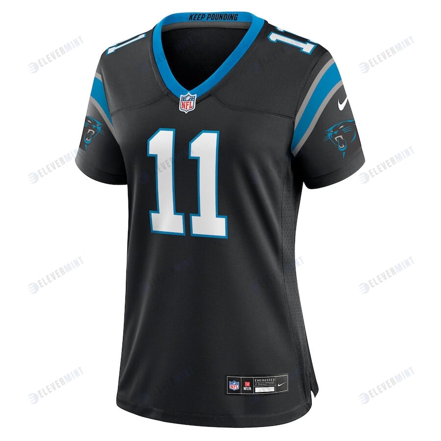 Ihmir Smith-Marsette 11 Carolina Panthers Women's Team Game Jersey - Black