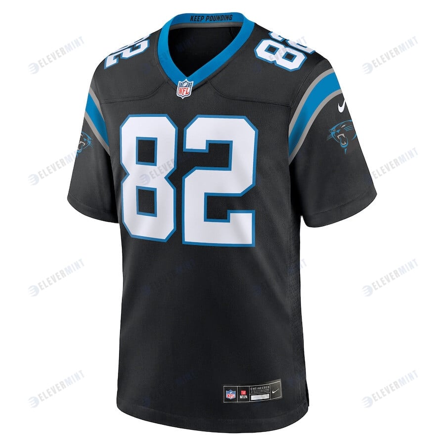 Ihmir Smith-Marsette 82 Carolina Panthers Men's Team Game Jersey - Black