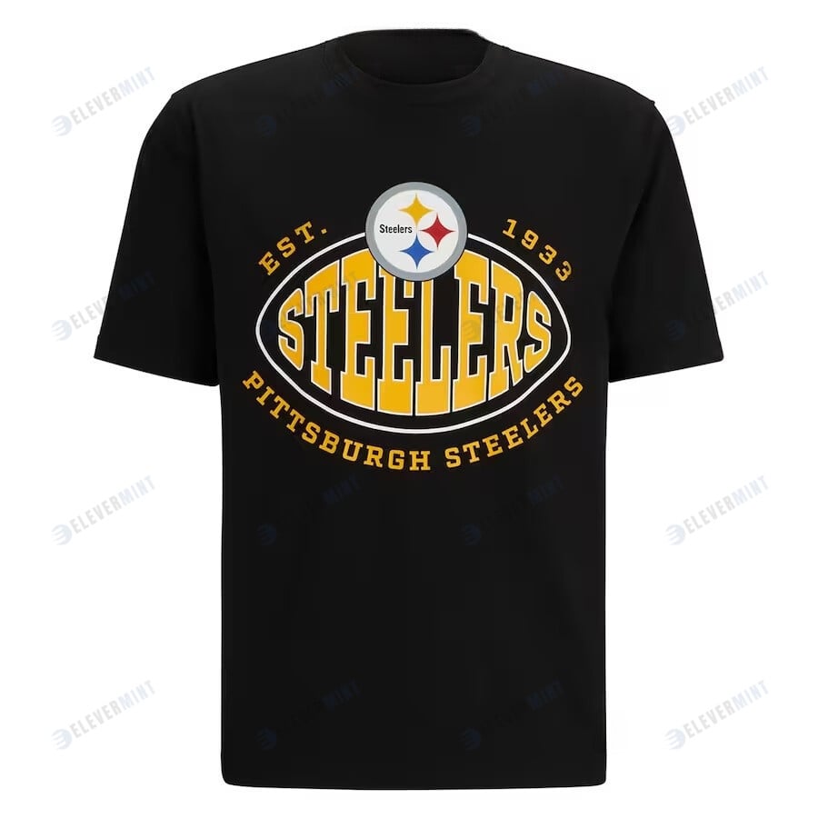 Pittsburgh Steelers Est.1933 Trap T-Shirt - Black