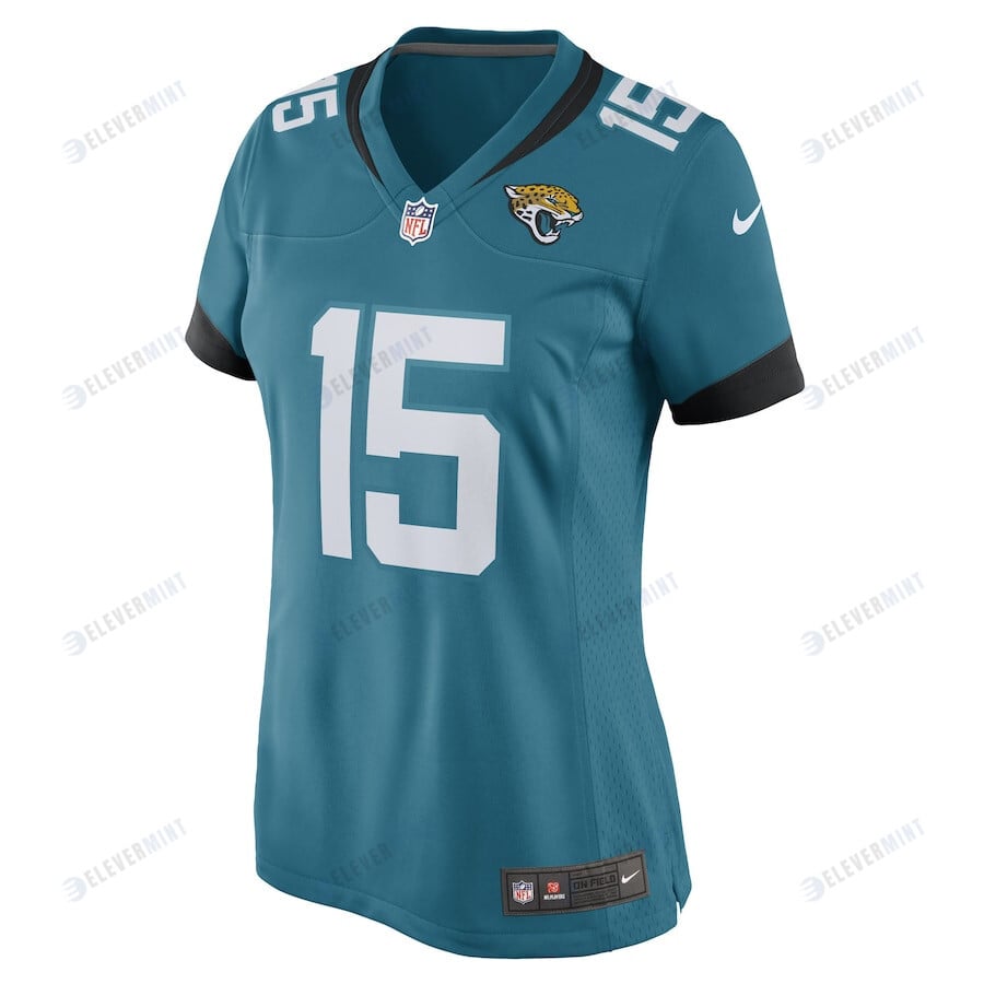 Tim Jones Jacksonville Jaguars Women's Game Player Jersey - Teal