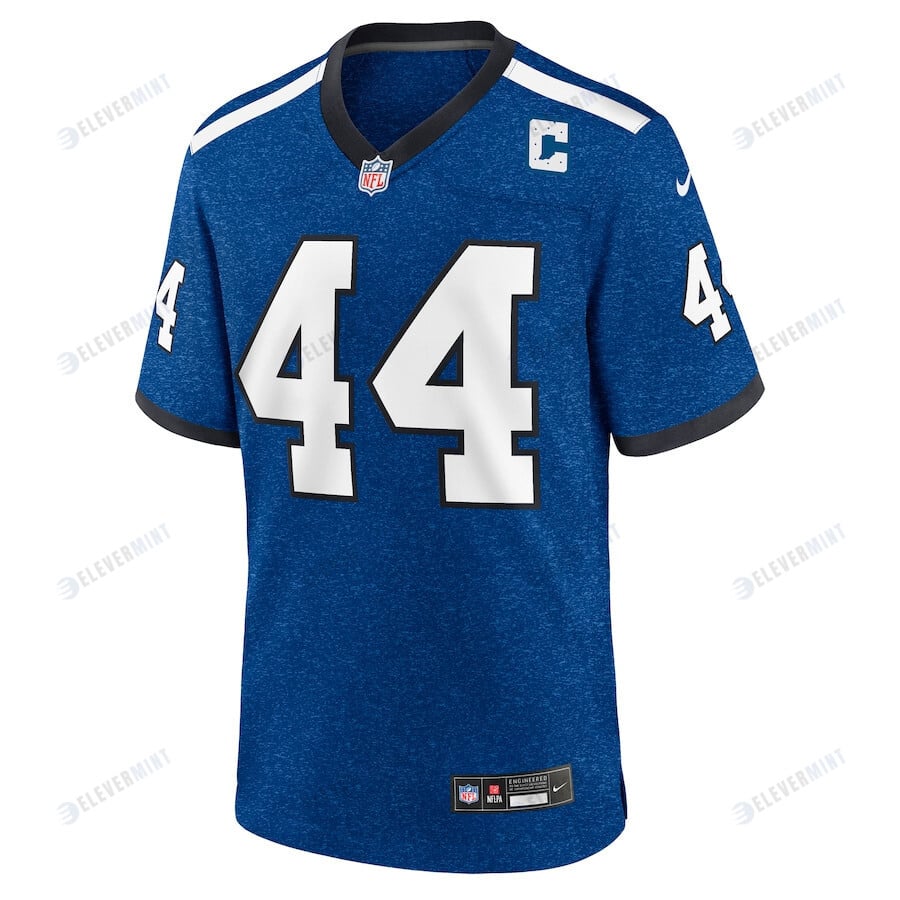 Zaire Franklin 44 Indianapolis Colts Indiana Nights Alternate Game Men Jersey - Royal