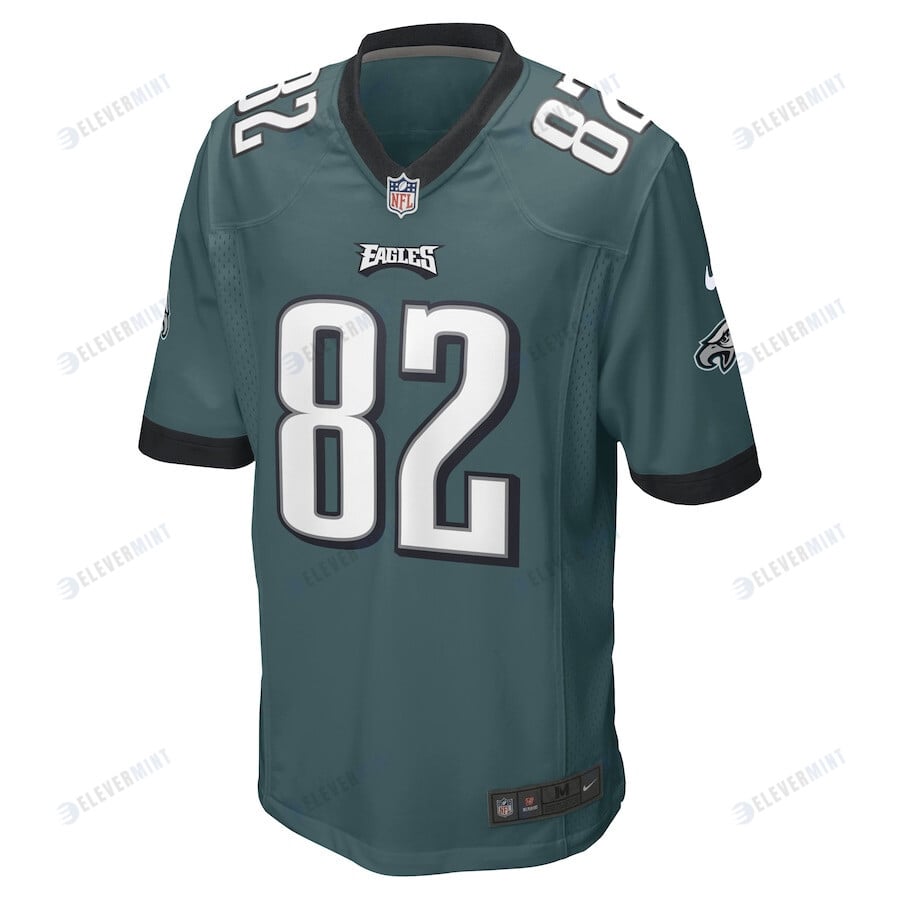 Devon Allen Philadelphia Eagles Game Player Jersey - Midnight Green