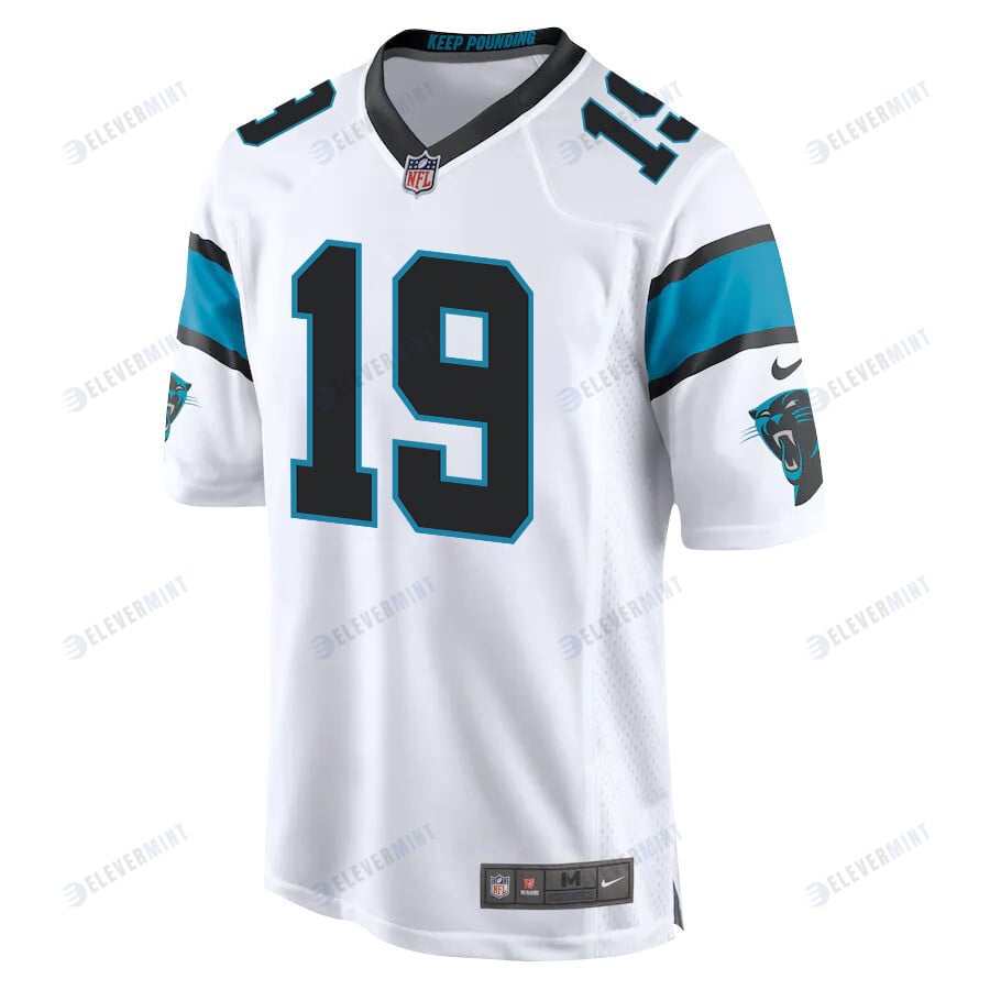 Adam Thielen 19 Carolina Panthers Men Game Jersey - White