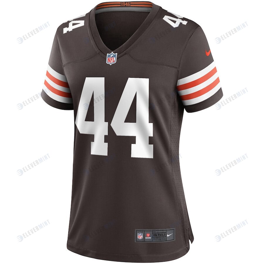 Leroy Kelly 44 Cleveland Browns Women Game Retired Jersey - Brown