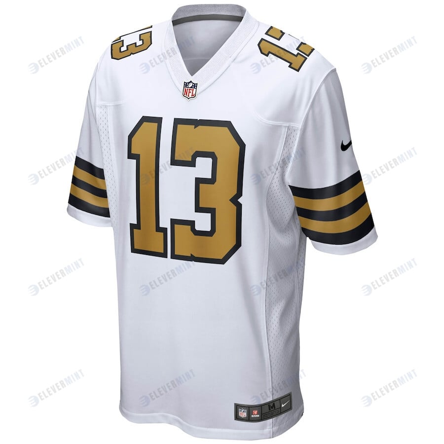 Michael Thomas 13 New Orleans Saints Men's Alternate Game Jersey - White