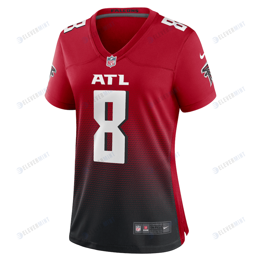 Kyle Pitts 8 Atlanta Falcons Women's Alternate Game Jersey - Red