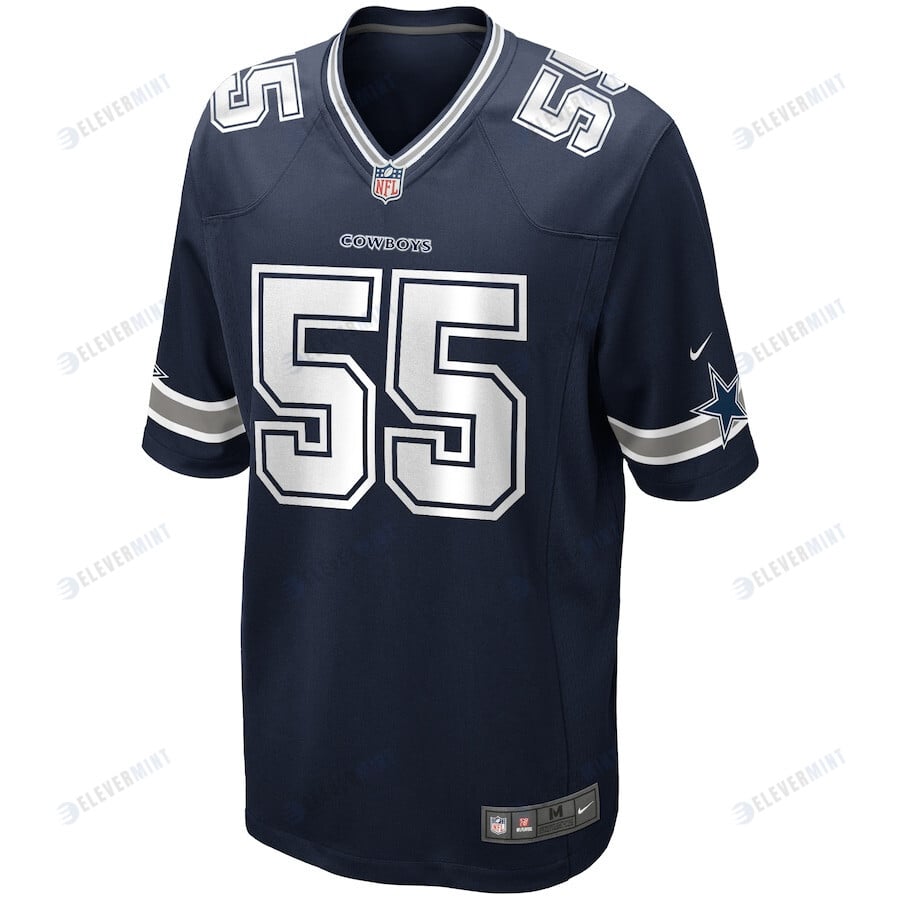 Leighton Vander Esch Dallas Cowboys Game Player Jersey - Navy