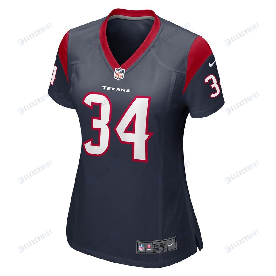 Troy Hairston Houston Texans Women's Game Player Jersey - Navy