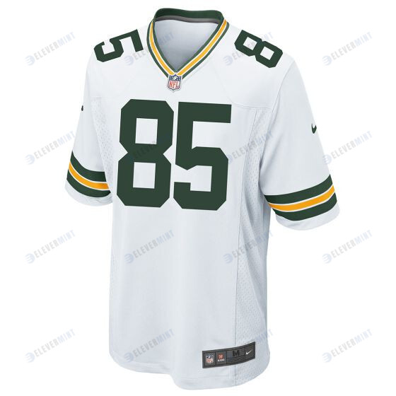 Tucker Kraft 85 Green Bay Packers Men Away Game Jersey - White