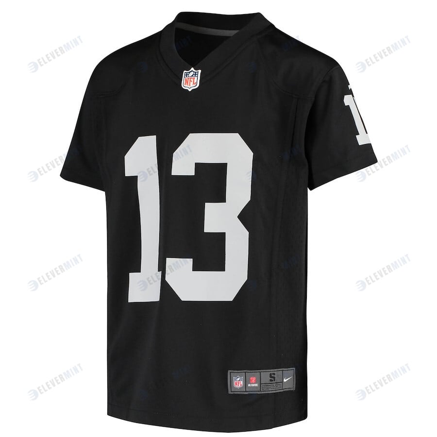 Hunter Renfrow 13 Las Vegas Raiders YOUTH Game Jersey - Black