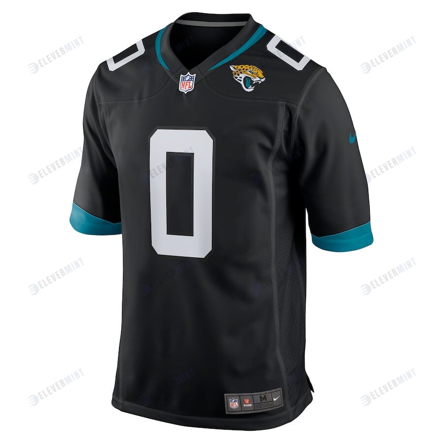 Calvin Ridley 0 Jacksonville Jaguars Men's Game Jersey - Black