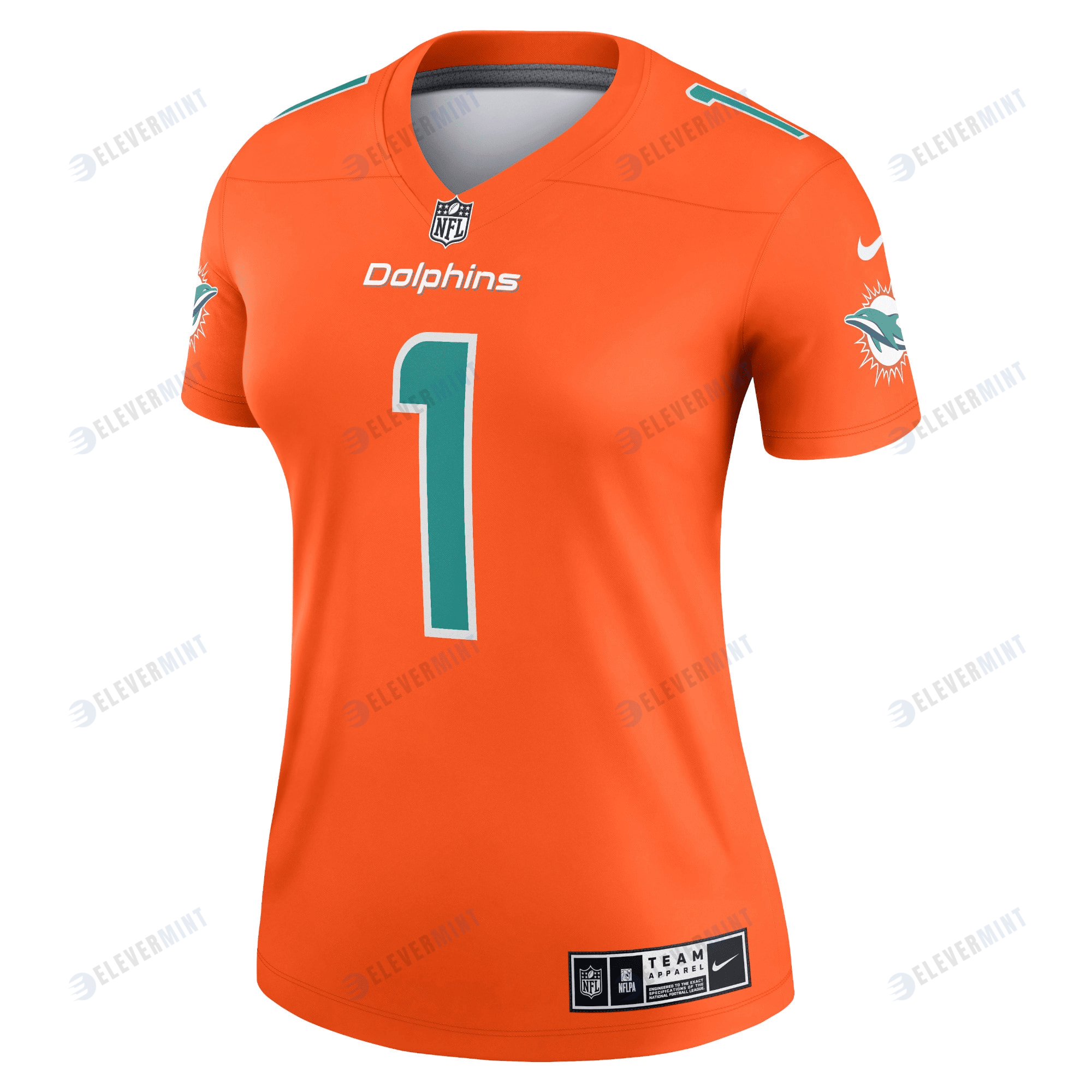 Tua Tagovailoa Miami Dolphins Women's Inverted Legend Jersey - Orange Jersey