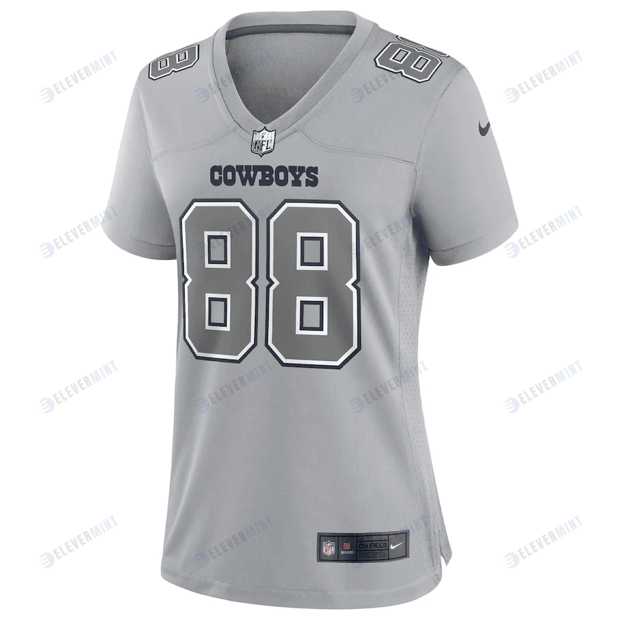 CeeDee Lamb 88 Dallas Cowboys Women's Atmosphere Fashion Game Jersey - Gray
