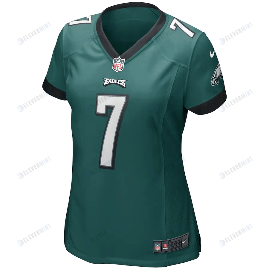 Ron Jaworski 7 Philadelphia Eagles Women's Game Retired Player Jersey - Midnight Green