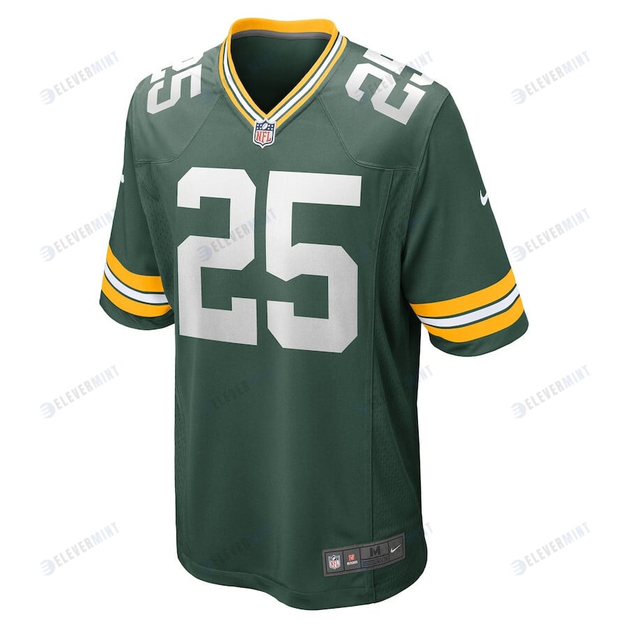 Keisean Nixon 25 Green Bay Packers Game Player Jersey - Green