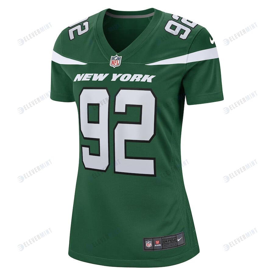 Ifeadi Odenigbo 92 New York Jets Women Game Jersey - Gotham Green