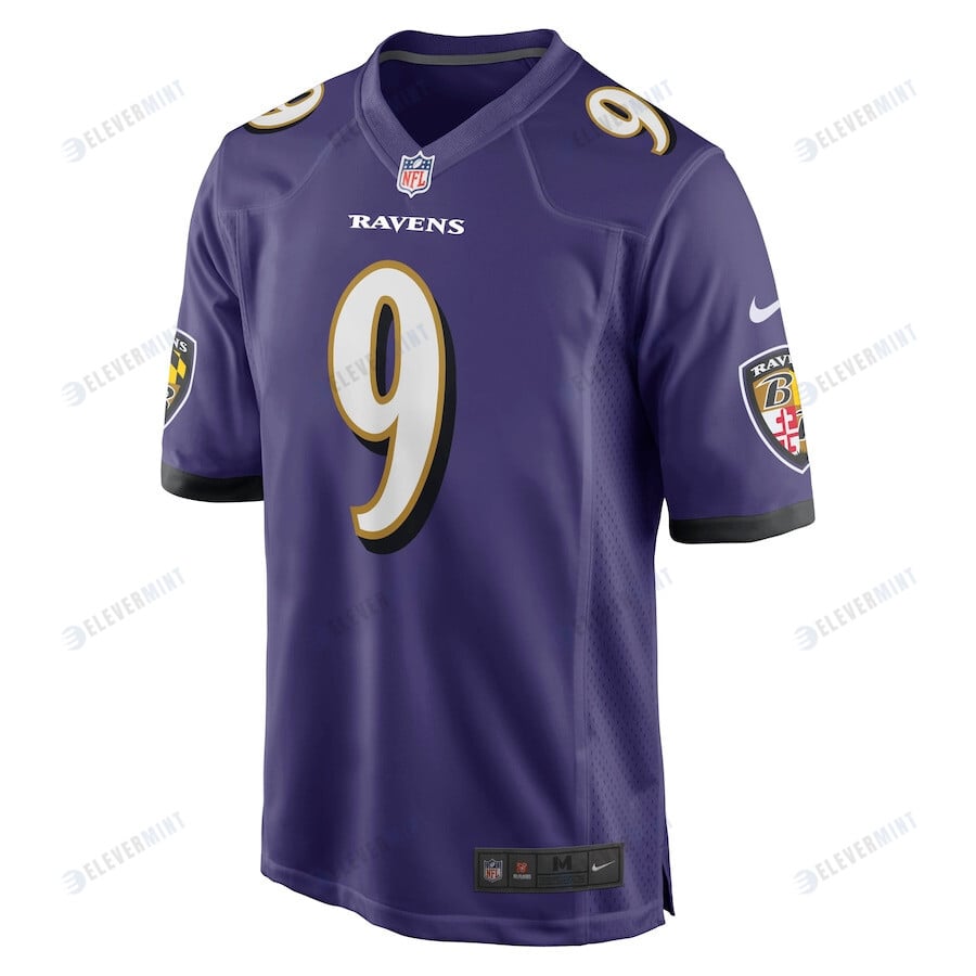 Steve McNair 9 Baltimore Ravens Men Game Retired Jersey - Purple