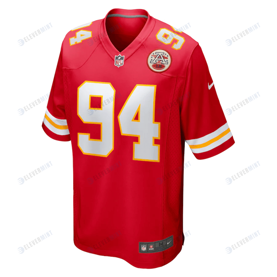 Malik Herring Kansas City Chiefs Team Game Player Jersey - Red