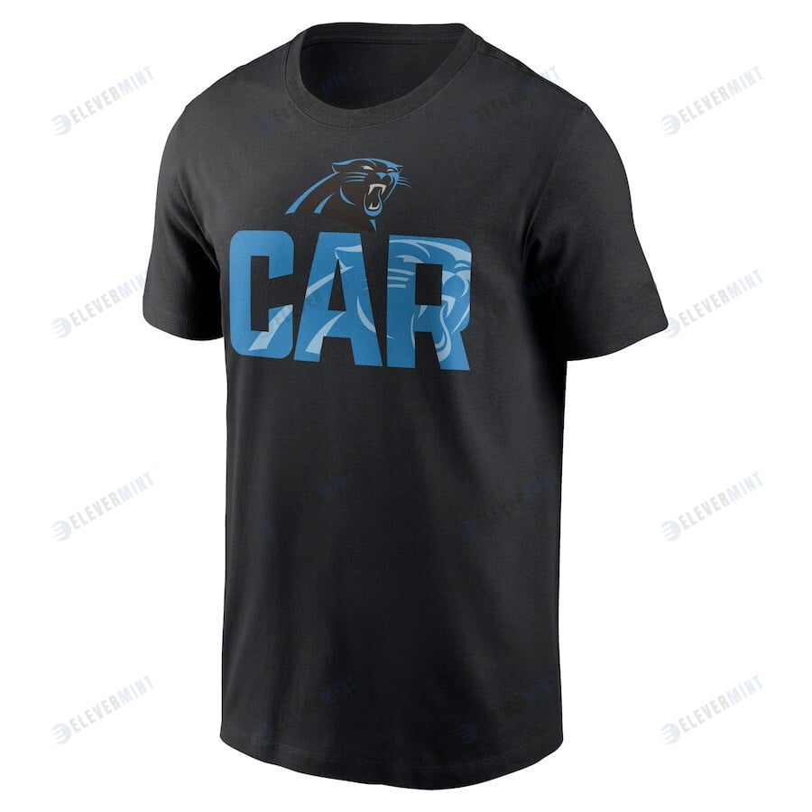 Carolina Panthers Local Essential T-Shirt - Black