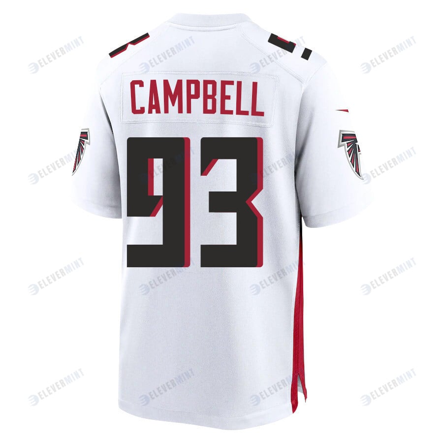 Calais Campbell 93 Atlanta Falcons Men Game Jersey - White