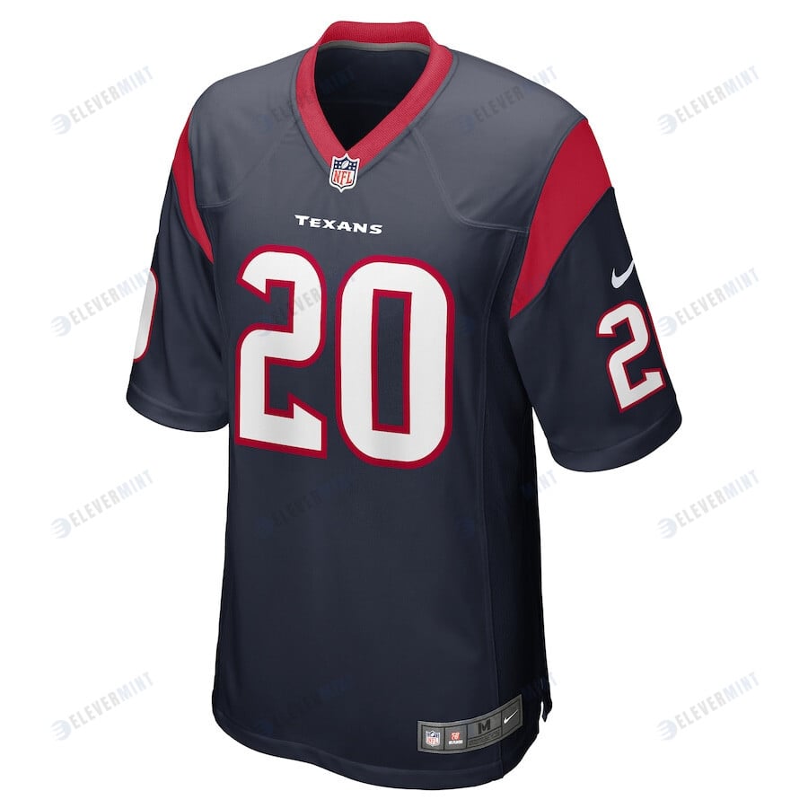 Justin Reid 20 Houston Texans Men's Game Jersey - Navy