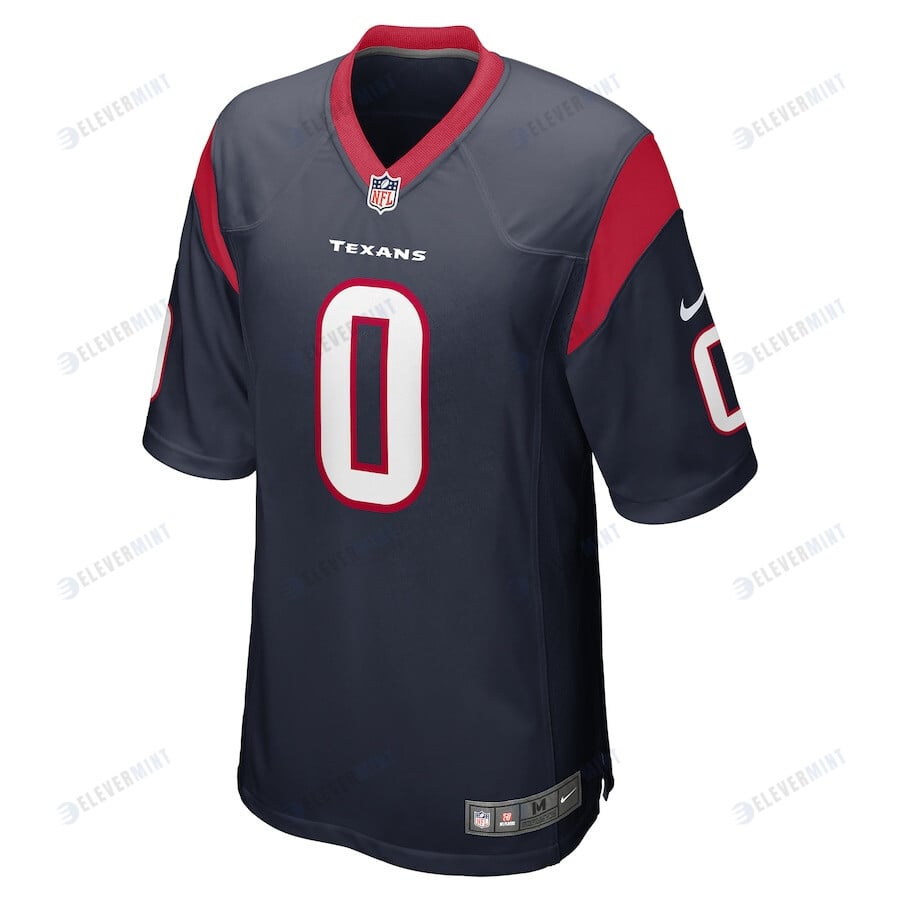 Shaquill Griffin 0 Houston Texans Men's Team Game Jersey - Navy