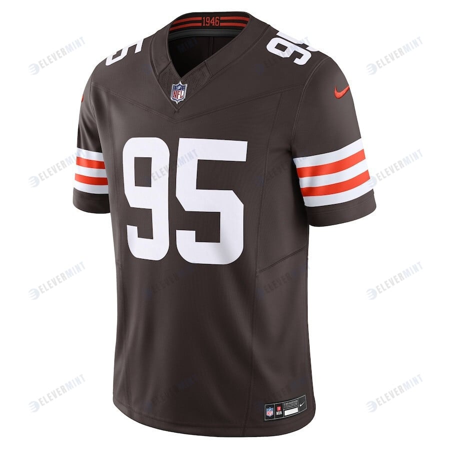 Myles Garrett 95 Cleveland Browns Vapor F.U.S.E. Limited Jersey - Brown