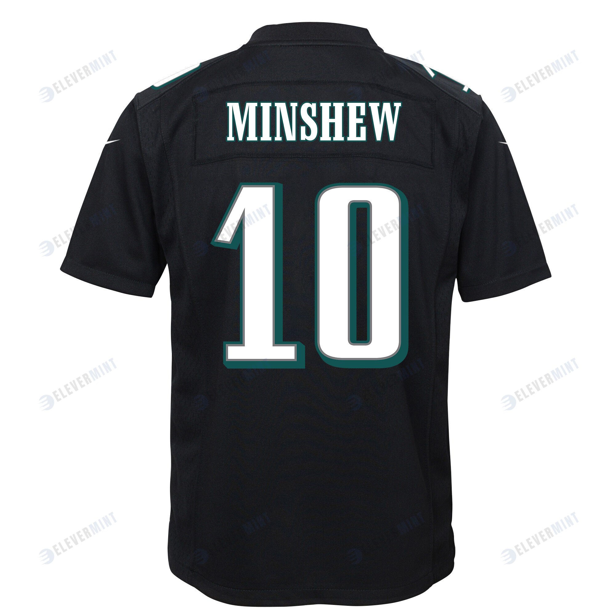 Gardner Minshew 10 Philadelphia Eagles Super Bowl LVII Champions 2 Stars Youth Game Jersey - Black