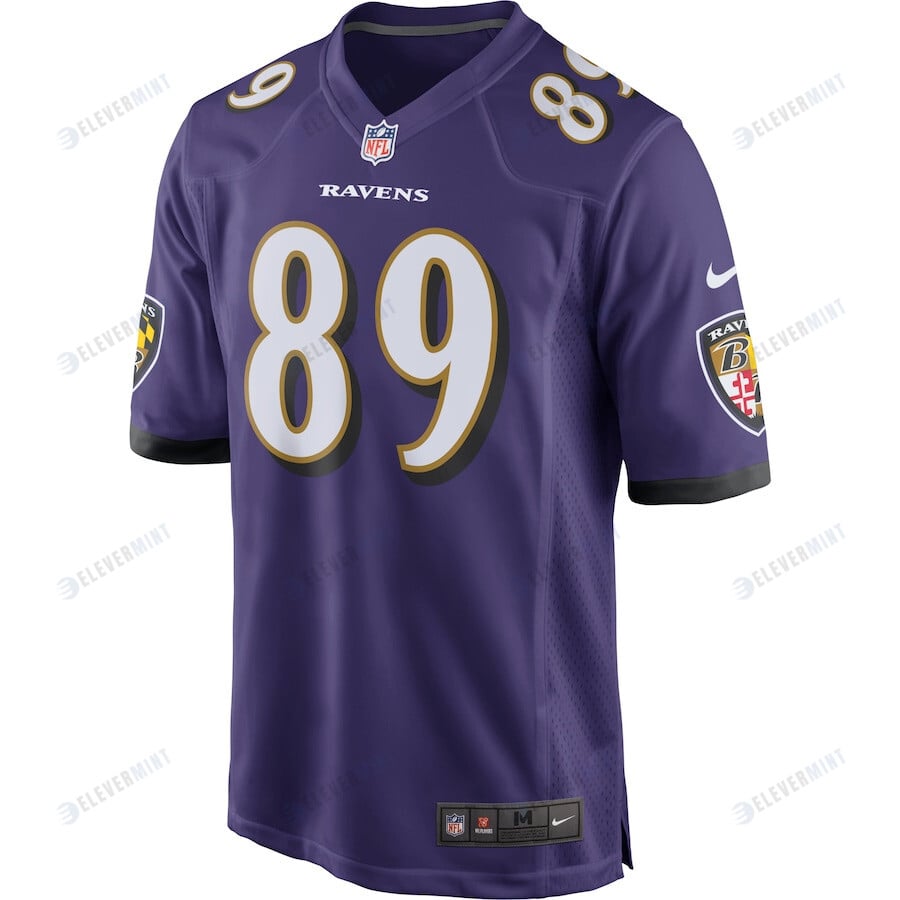 Mark Andrews 89 Baltimore Ravens Game Jersey - Purple