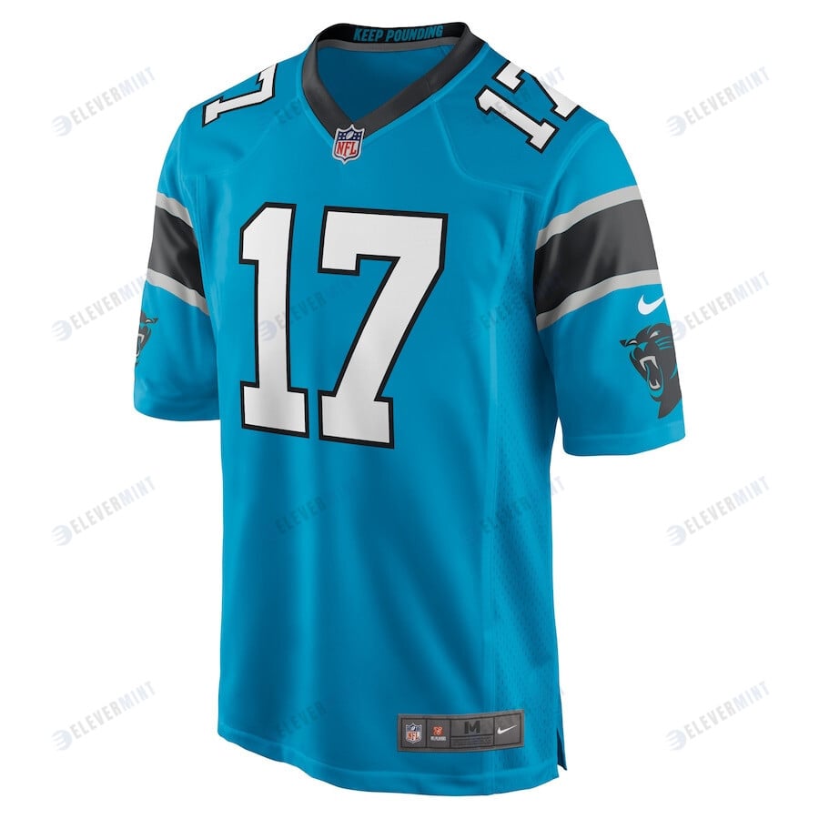 Jake Delhomme 17 Carolina Panthers Men Retired Jersey - Blue