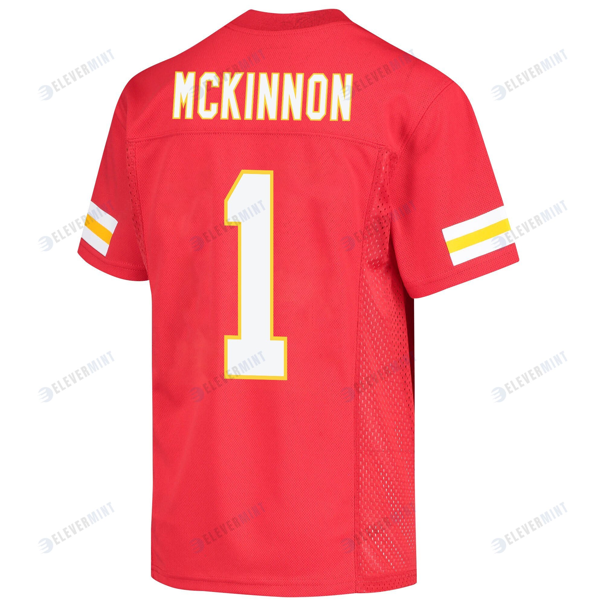 Jerick McKinnon 1 Kansas City Chiefs Super Bowl LVII Champions Youth Game Jersey - Red