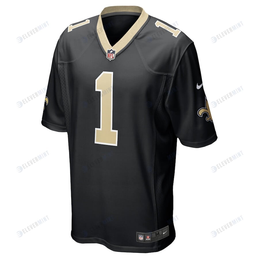 Alontae Taylor 1 New Orleans Saints Men Team Game Jersey - Black