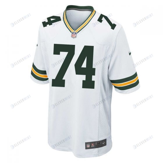 Elgton Jenkins 74 Green Bay Packers Men Away Game Jersey - White